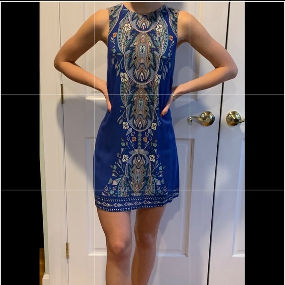 Urban Outfitters Ecote Small Blue Dress - Picture 2 of 4